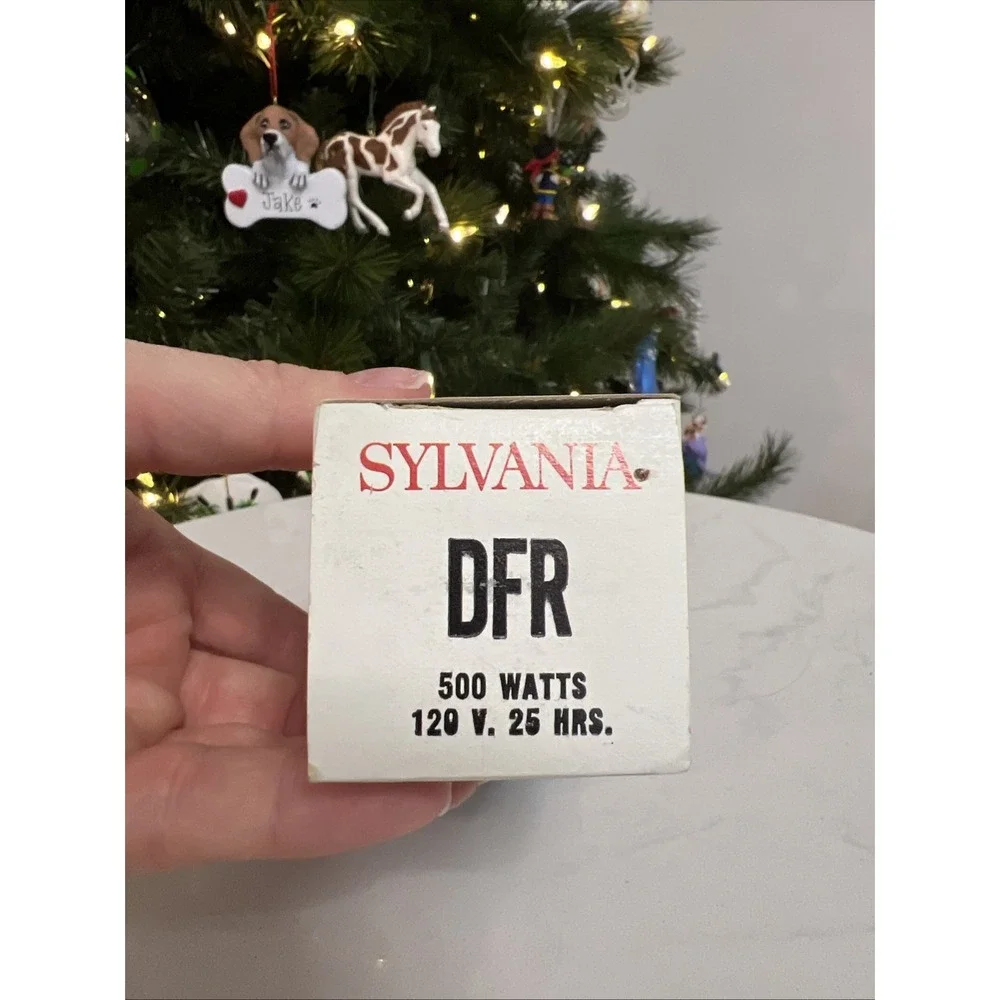 Sylvania DFR Projector Projection Lamp‎ Bulb 500W 120V 25 Hrs Vtg